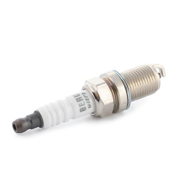 شمع برو BERU اولترا (14FR-7 DU2) مدل Z193 آچار16 پایه کوتاه اصلی فرانسه اختصاصی موتور K4M - ال90 و ساندرو استپ وی (قیمت به ازای یک عدد شمع)