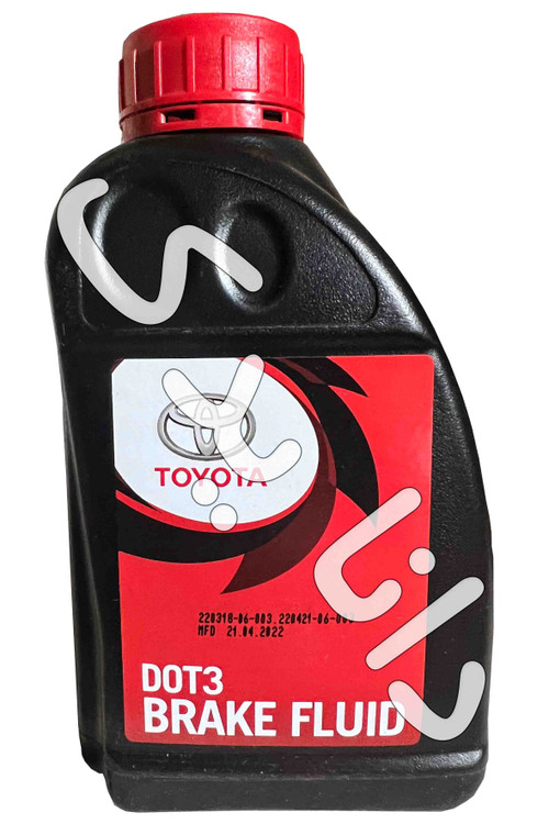 روغن ترمز اورجینال تویوتا دات 3 نیم لیتری - DOT3 اصلی آلمانی
