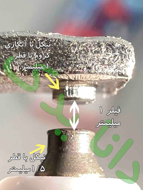 شمع دنسو K20TT دو سر سوزن نیکلی آچار 16 پایه کوتاه اصلی (قیمت به ازای یک عدد شمع)