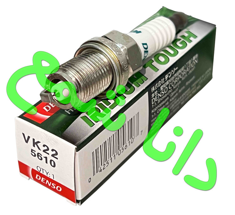 شمع 5610 دنسو ایریدیوم سوزنی VK22 آچار 16 پایه کوتاه اصلی ژاپن مناسب دنا پلاس توربو،شاهین ، سمند EF7 پژو 206 لامبورگینی 2016(شمع 2دوگانه سوز) (معادل NGK IFR7U-4D , TORCH K7RTIP) (قیمت به ازای یک عدد شمع)(شمع سرد)