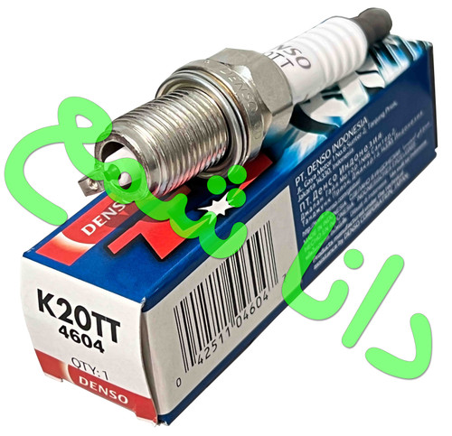شمع دنسو K20TT دو سر سوزن نیکلی آچار 16 پایه کوتاه اصلی (قیمت به ازای یک عدد شمع)