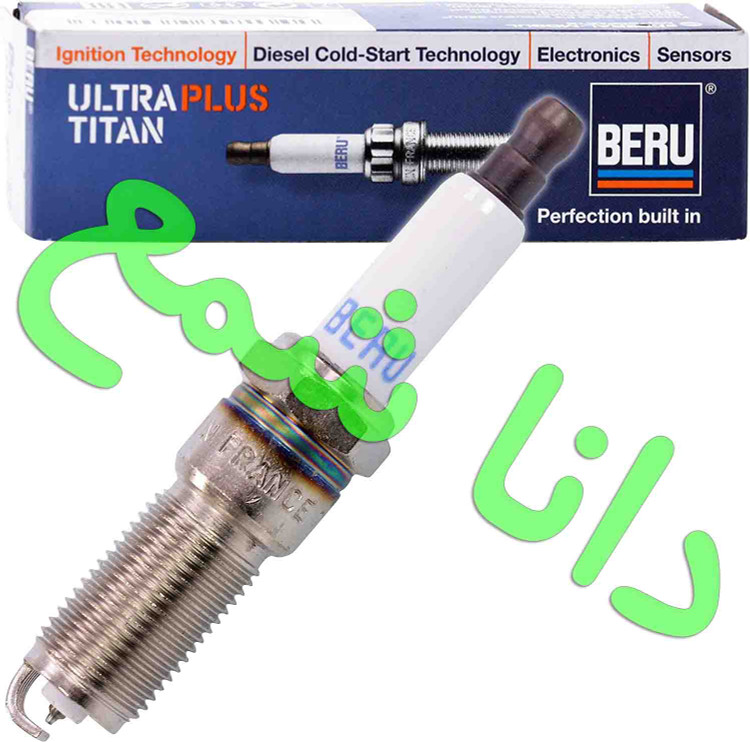 شمع برو BERU UPT17P سوزنی اولترا پلاس تیتان آچار16 پایه بلند کونیک اصلی فرانسه مخصوص خودروی مزدا 3 و فاو بسترن وفورد (قیمت به ازای یک عدد شمع)