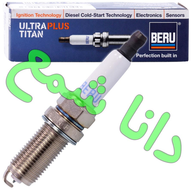 شمع برو BERU UPT14P سوزنی اولترا پلاس تیتان آچار16 پایه بلند اصلی فرانسه مخصوص خودروی پژو 207 ، موتور TU5 ,سراتو سایپا،اسپورتیج،اپتیما،سورنتو،IX35،سانتافه،تویوتا کرولا،سوزوکی گرند ویتارا(مناسب کد موبیس 11051 18841)(قیمت به ازای یک عدد شمع)