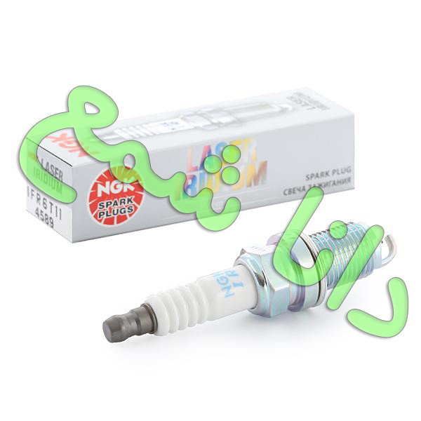 شمع انجیکا نیتِرا پایه کوتاه 4589 NGK سوزنی ایریدیوم لیزر مدل IFR6T-11 مناسب نیسان ماکسیما و تویوتا کمریNGK 4589 IFR6T-11 SPARK PLUG