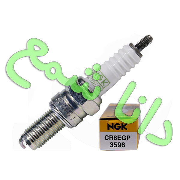شمع انجیکا نیتِرا NGK 3596 اصلی ساخت ژاپن مدل CR8EGP آچار 16 پایه کوتاه مناسب موتورسیکلت پالس - پولسار-بنلی - باجاج - اونجر 220 -مگلی ۲۰۰ - آپاچی( قیمت به ازای یک عدد شمع)