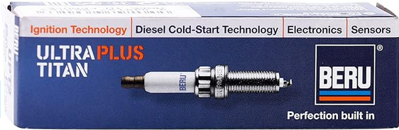 شمع خازنی بروBERU اولتراتیتان مدل UPT12P آچار16پایه کوتاه اصلی فرانسه مناسب موتورهای پژو-ال90-ساندرو استپ وی(قیمت به ازای یک عدد شمع)