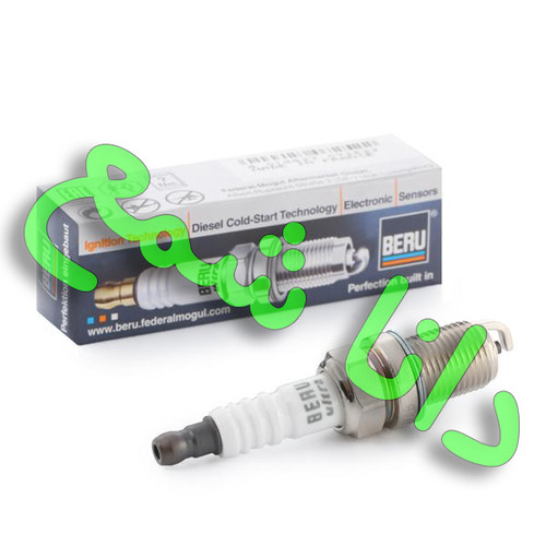 شمع  برو BERU Z30 مدل (14FR-5DU) آچار16 پایه کوتاه اصلی فرانسه کد سرد اختصاصی اتومبیل دوگانه و توربو - دنا پلاس - شاهین - ef7 دوگانه - ام جی 6 -ام جی 360 توربو - ام جی 550 توربو (قیمت به ازای یک عدد شمع)