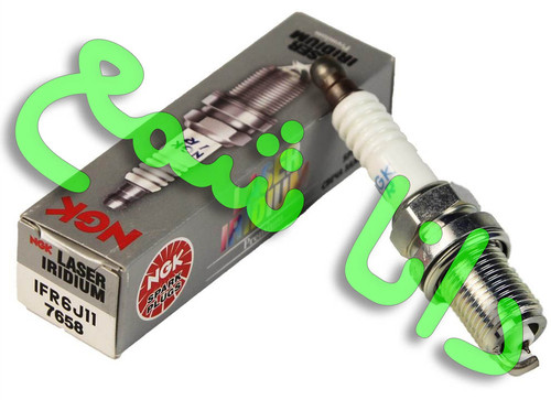 شمع انجیکا نیتِرا 7658 NGK اصلی ساخت ژاپن مدل IFR6J11 آچار 16 پایه کوتاه مناسب موتورهای ژاپنی و کره ای - ماکسیما-آزرا-تویوتا کمری-هیوندا آوانته و مزدا 323 ومشابه ( قیمت به ازای یک عدد شمع)