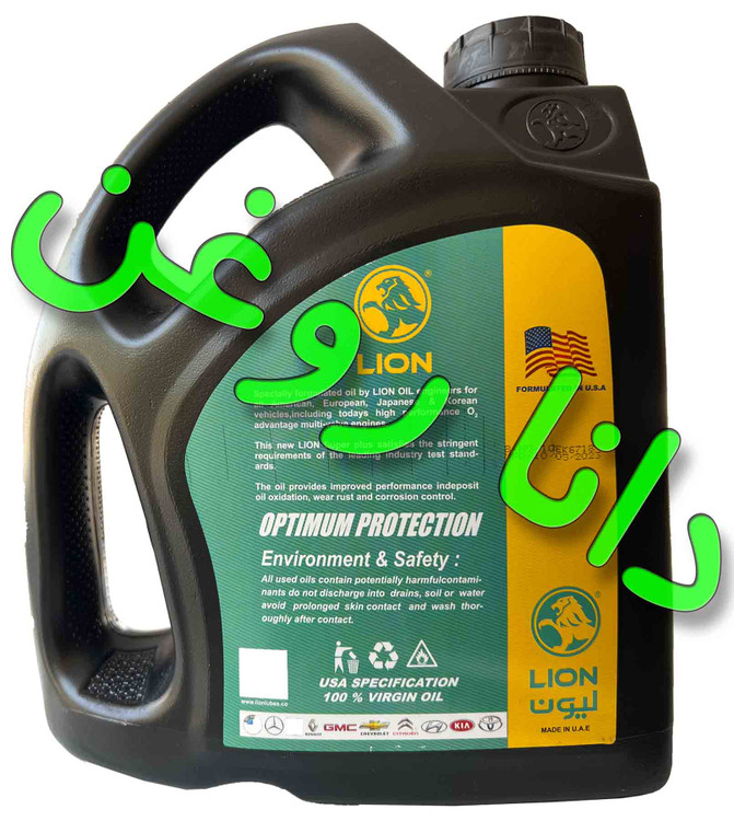 روغن موتور (4 لیتری) فول سنتتیک بنزینی 10000 لایون گرید 0W20 با سطح کیفی API SN