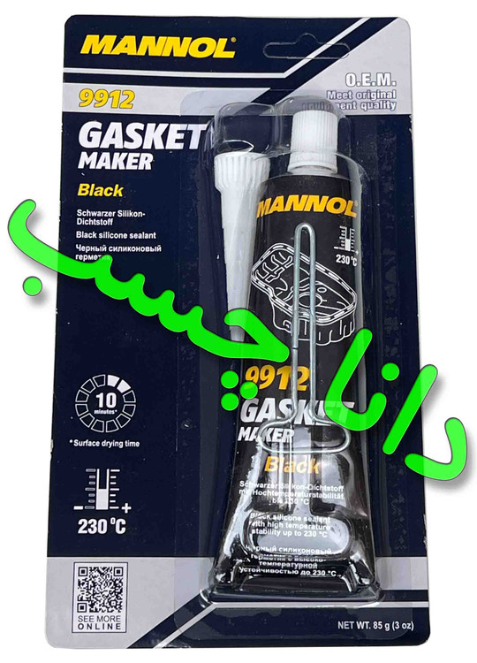 چسب واشرساز سیلیکونی مانول 9912 آلمانی اصل (85گرمی)