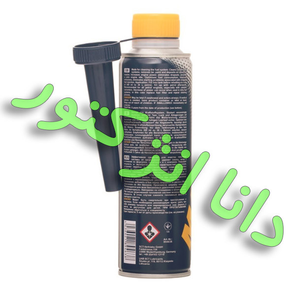 انژکتور شوی مانول 9981 اصلی آلمانی 300 سی سی قوطی فلزی بهمراه قیف مناسب کلیه ی موتورهای بنزینی اتمسفر و توربو