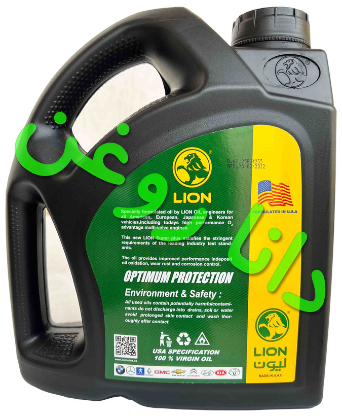روغن موتور (4 لیتری) بنزینی 6000 لایون گرید 20W50 با سطح کیفی API SL/CF