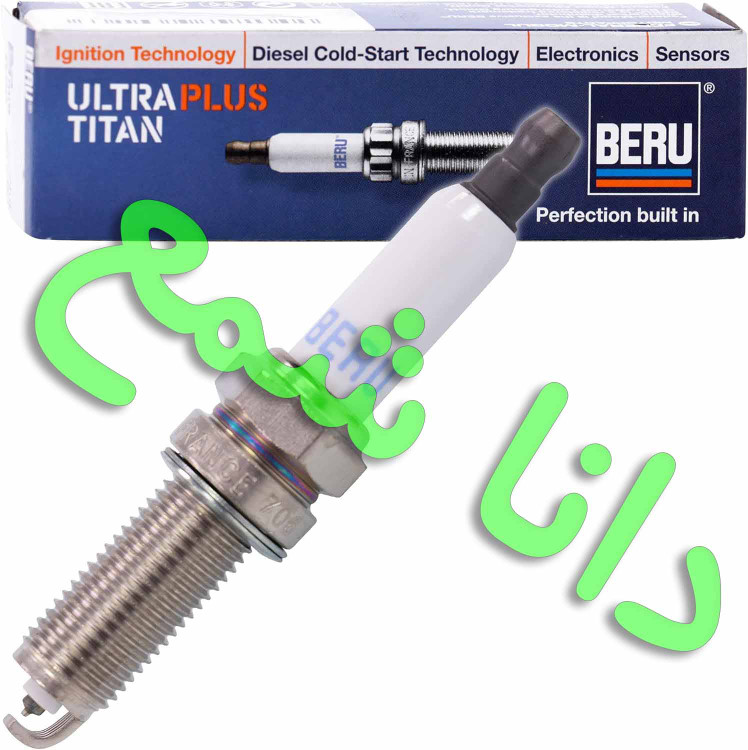 شمع برو BERU UPT15P سوزنی اولترا پلاس تیتان آچار16 یورو 4 پایه بلند اصلی فرانسه (قیمت به ازای یک عدد شمع)