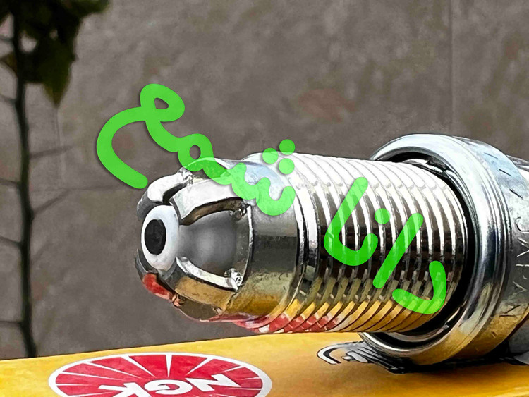 شمع انجیکا نیتِرا مدل NGK ZFR6S-Q 6449 پایه کوتاه سوزنی 4 پلاتین