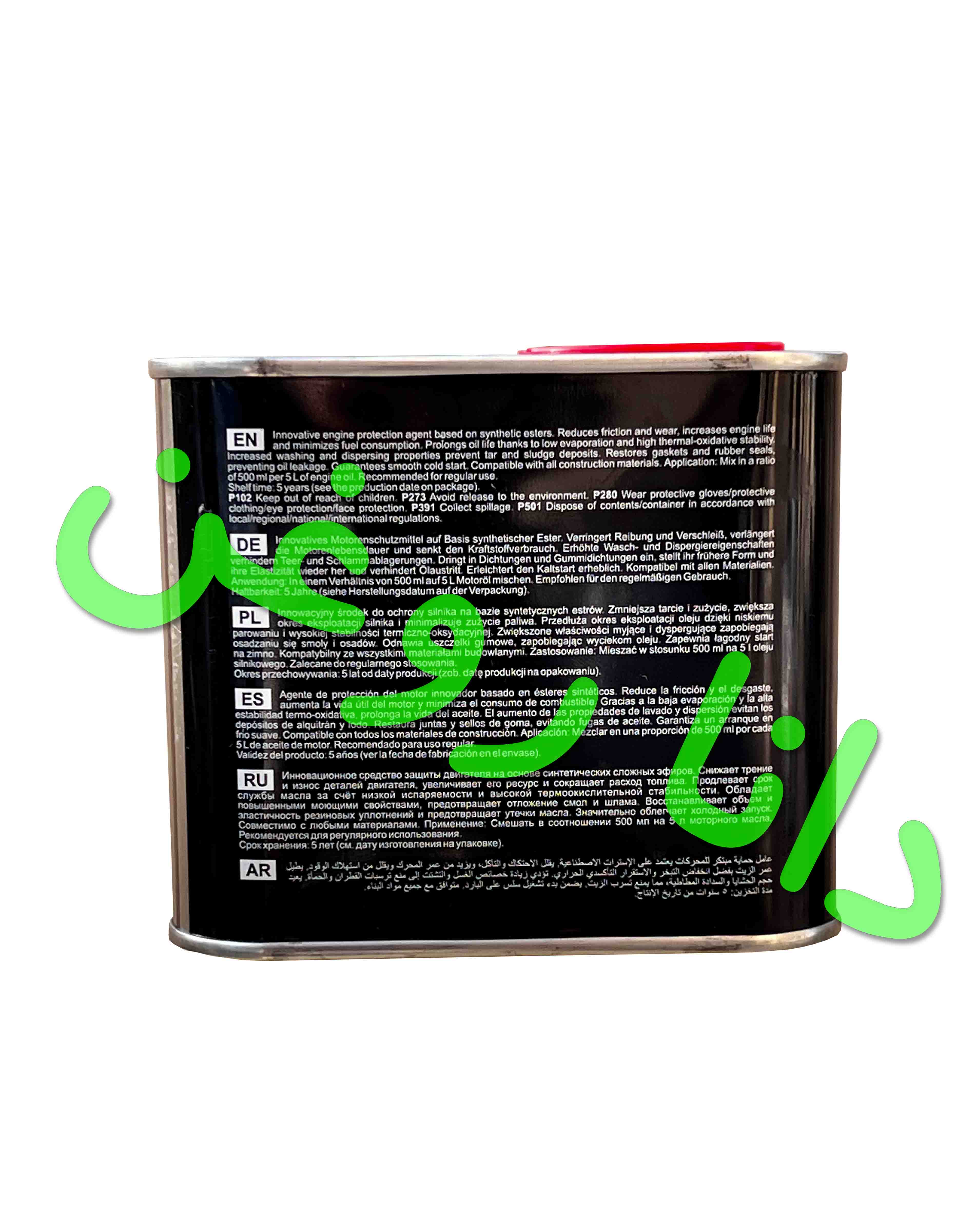 مکمل روغن اِستِر مانول 9929 اصلی ساخت آلمان (ضد سایش و ترمیم کاسه نمدها)