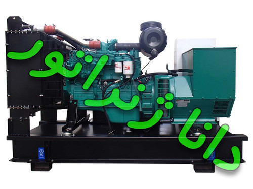 دیزل ژنراتور 6 سیلندرکامینز گازوییل سوز 150 کاوا جهت تامین برق صنایع(هر فاز 150 امپر دائم کار)