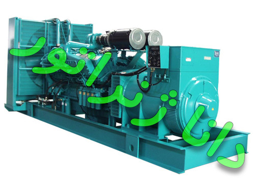 دیزل ژنراتور 16 سیلندر کامینز گازوییل سوز 1250 کاوا انگلیسی اصلی جهت تامین برق صنایع