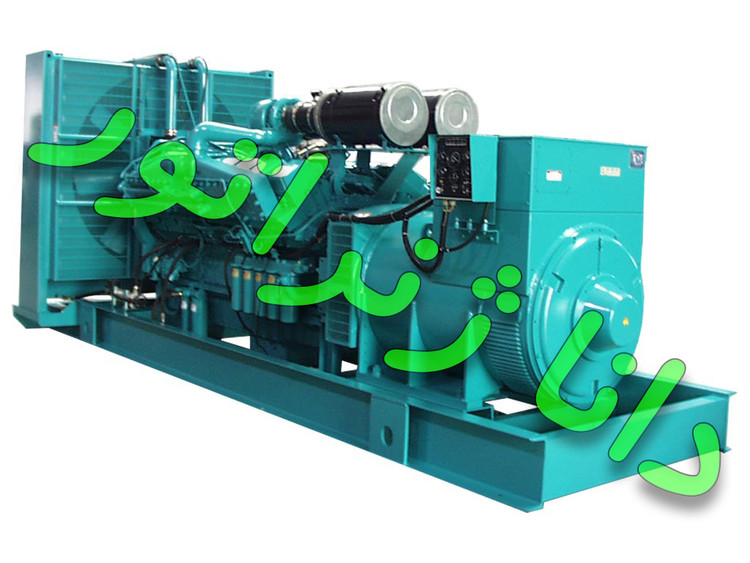 دیزل ژنراتور 16 سیلندر کامینز 1250 کاوا KTA50 انگلیسی اصلی جهت تامین برق صنایع
