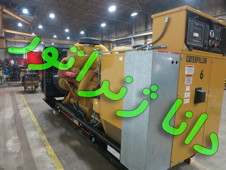 دیزل ژنراتور کاترپیلار 3412 , 820 کاوا دست دوم 6 هزار ساعت کار جهت تامین برق صنایع