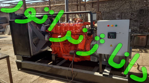 ژنراتور 6 سیلندر اسکانیا پایه گازسوز 140 کاوا دائم کار جهت تامین برق صنایع(هر فاز 110 امپر دائم کار)بهمراه برد کنترل دیپ سی انگلیس